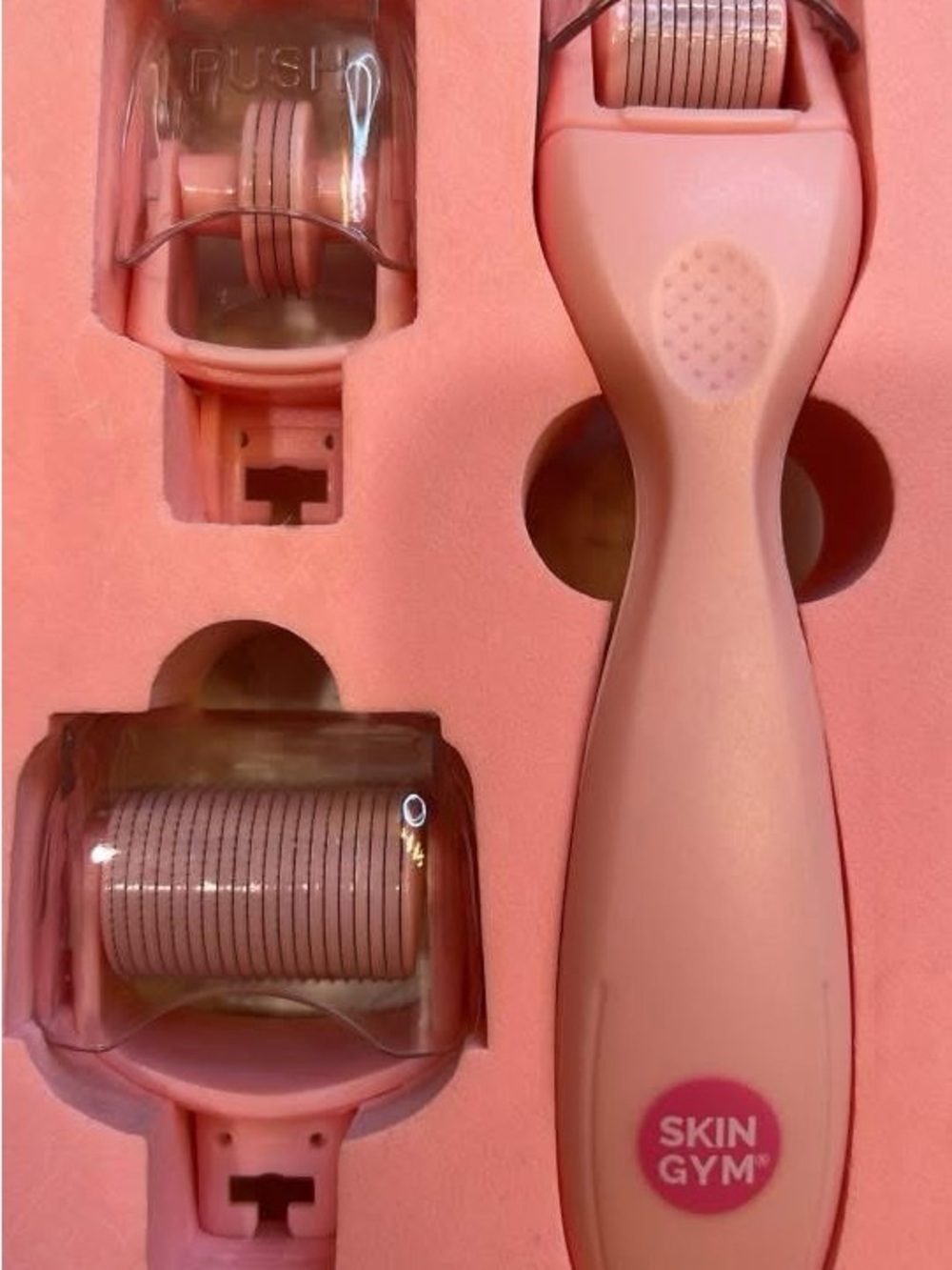 Skin Gym 3 piece Pink Micro- Roller Set